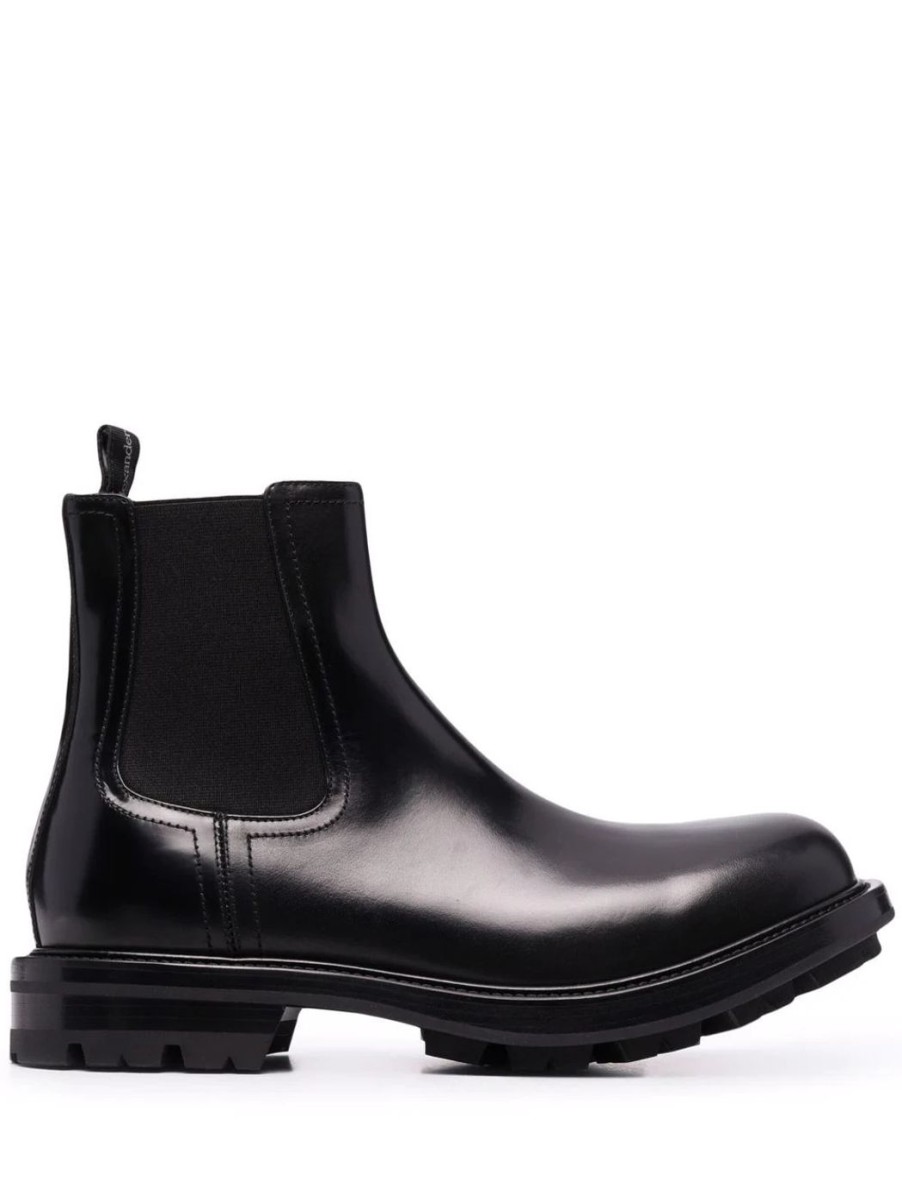 Herren ALEXANDER MCQUEEN Boots | Watson Chelsea-Stiefelette In Schwarz