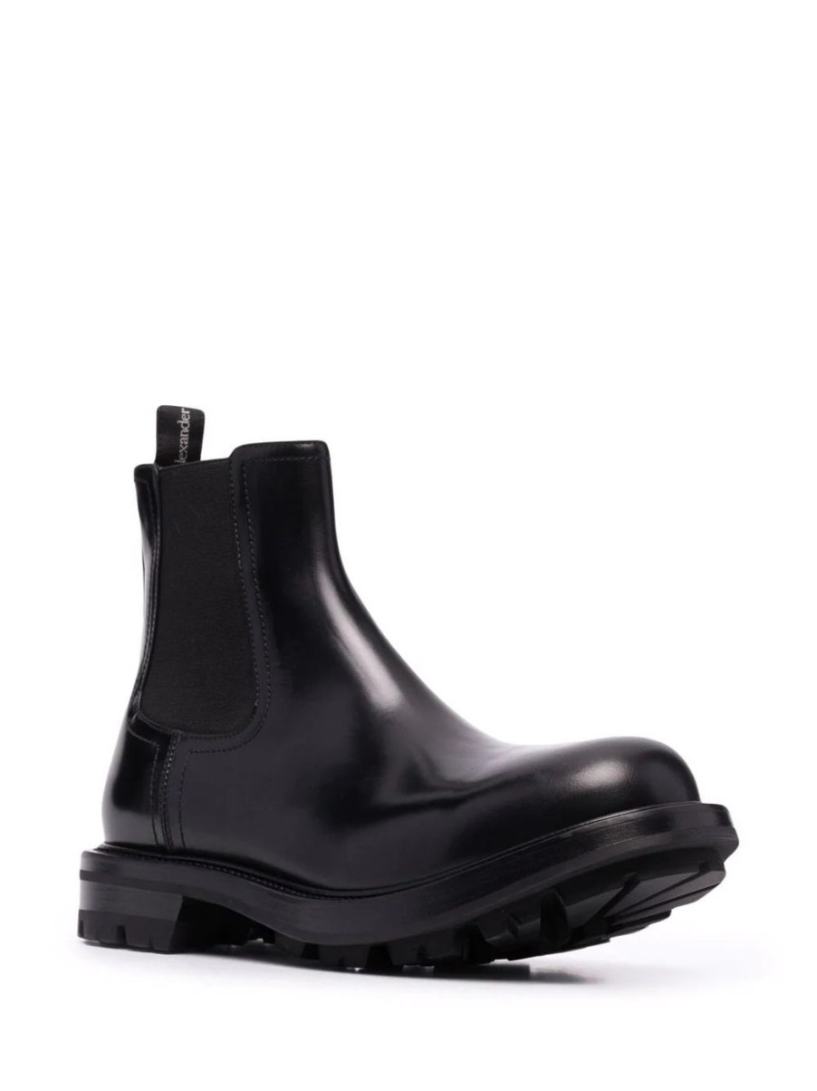 Herren ALEXANDER MCQUEEN Boots | Watson Chelsea-Stiefelette In Schwarz