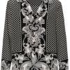 Herren BALMAIN Hemden | Oversize-Hemd Mit Paisley-Print