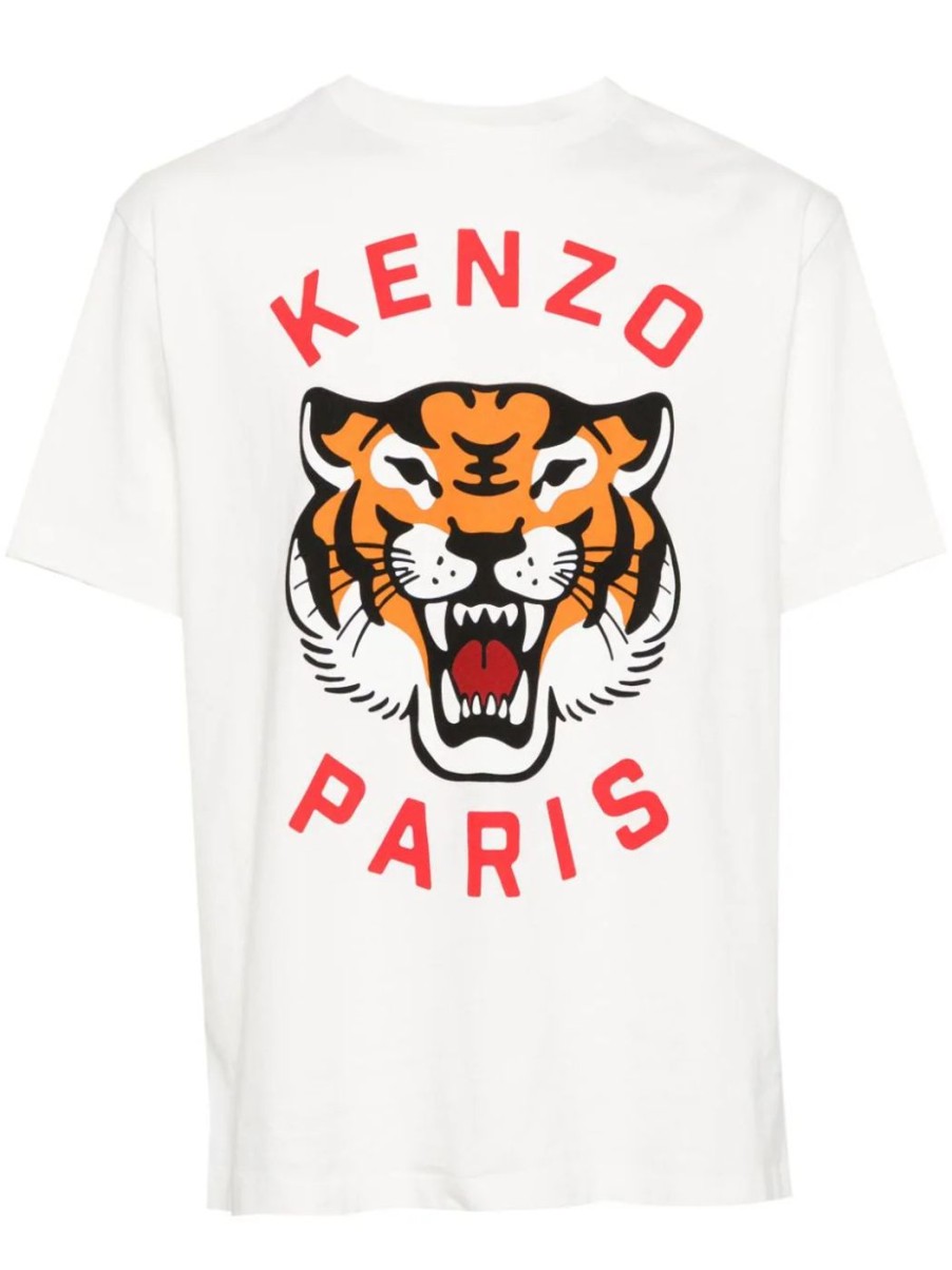 Herren KENZO T-Shirts & Polo-Shirts | Lucky Tiger T-Shirt