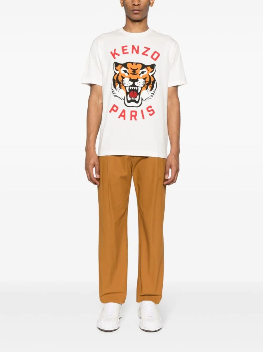 Herren KENZO T-Shirts & Polo-Shirts | Lucky Tiger T-Shirt