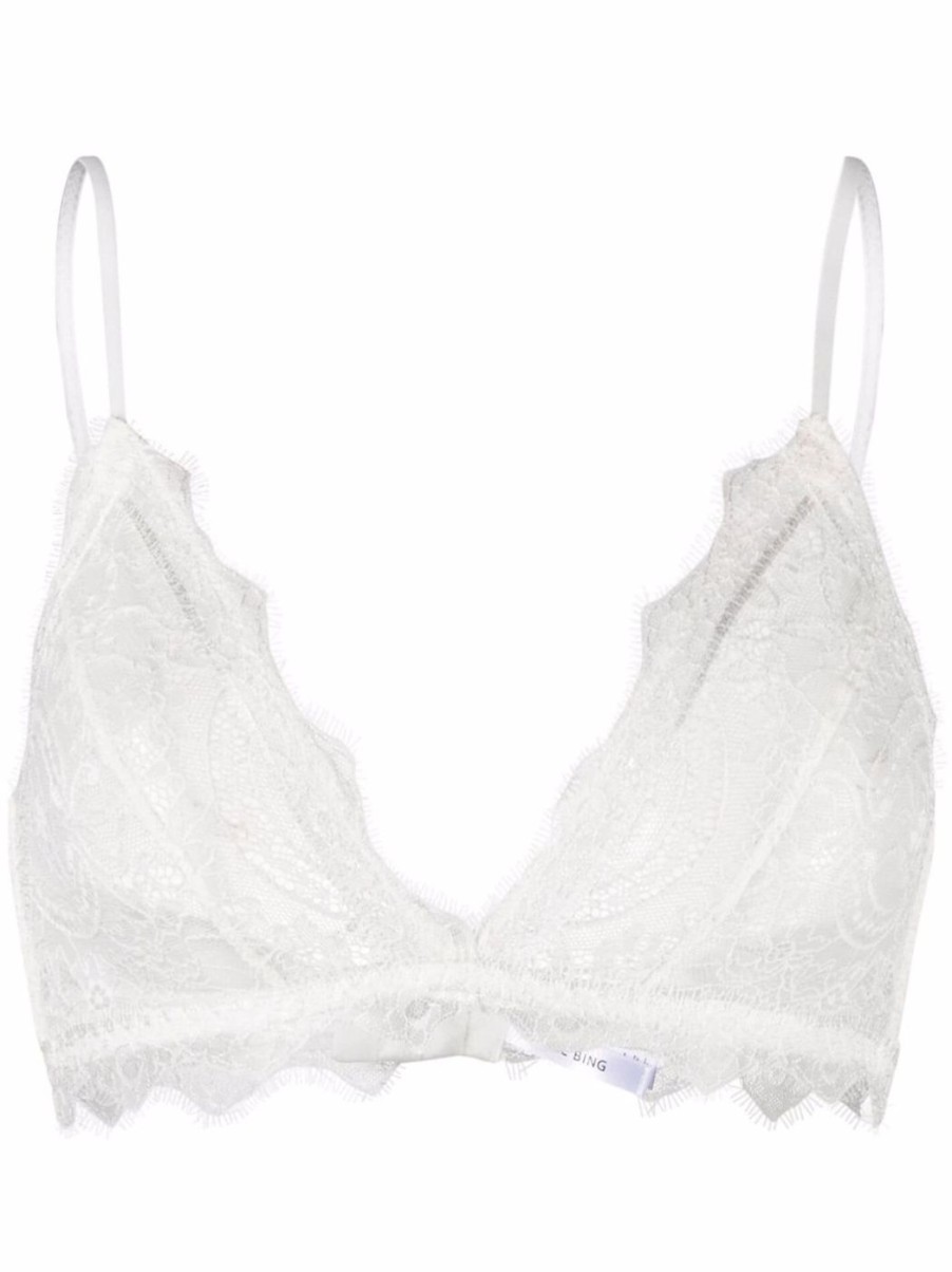 Damen ANINE BING Sonstige | Semi-Transparenter Spitzen-Bh