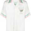 Herren CASABLANCA Hemden | Tennis Club Icon Seidenhemd