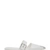 Damen ALEXANDER MCQUEEN Mules & Pantoletten Flach | Flache Pantoletten Mit Metallspitze