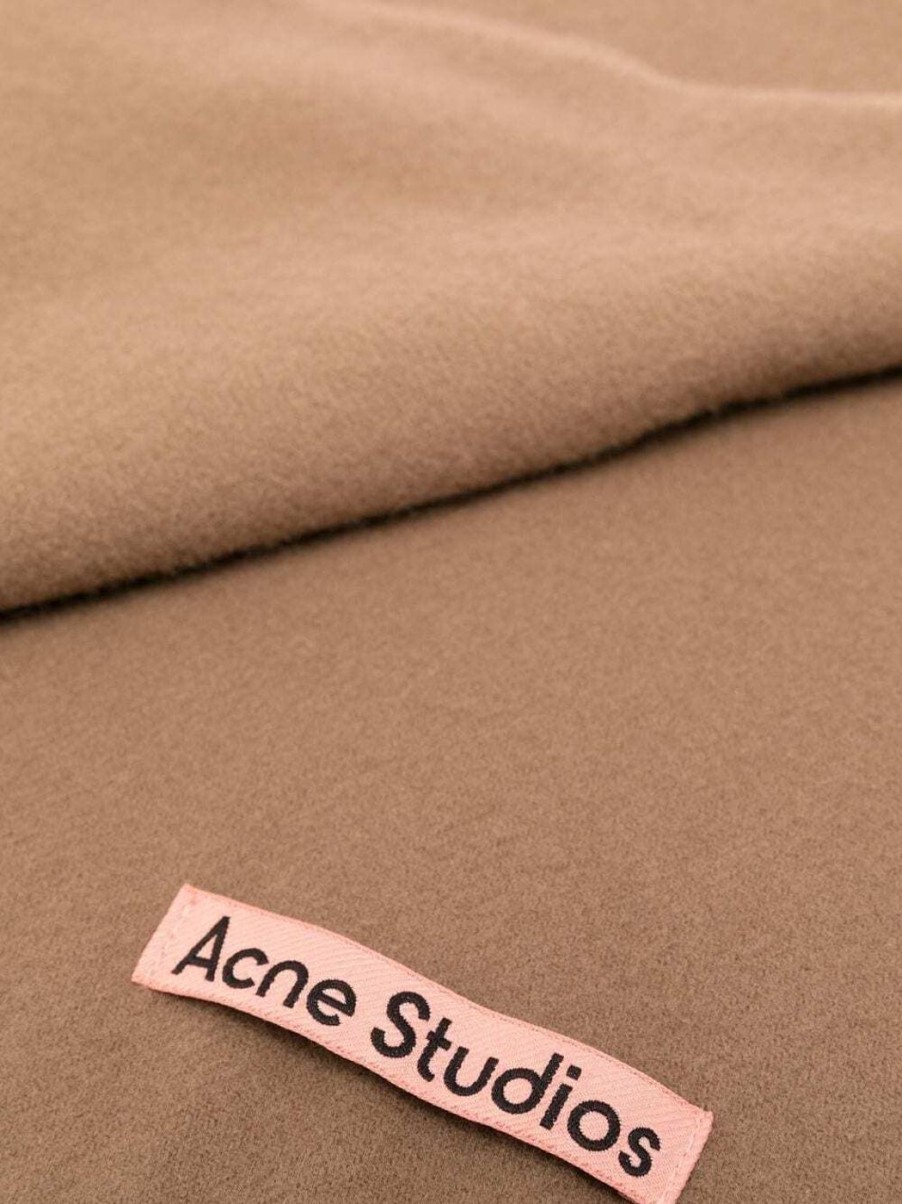 Damen ACNE STUDIOS Schals & Tucher | Schal Mit Ausgefransten Kanten