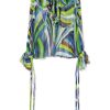 Damen PUCCI Blusen | Langarmeliges Chiffonhemd Iride