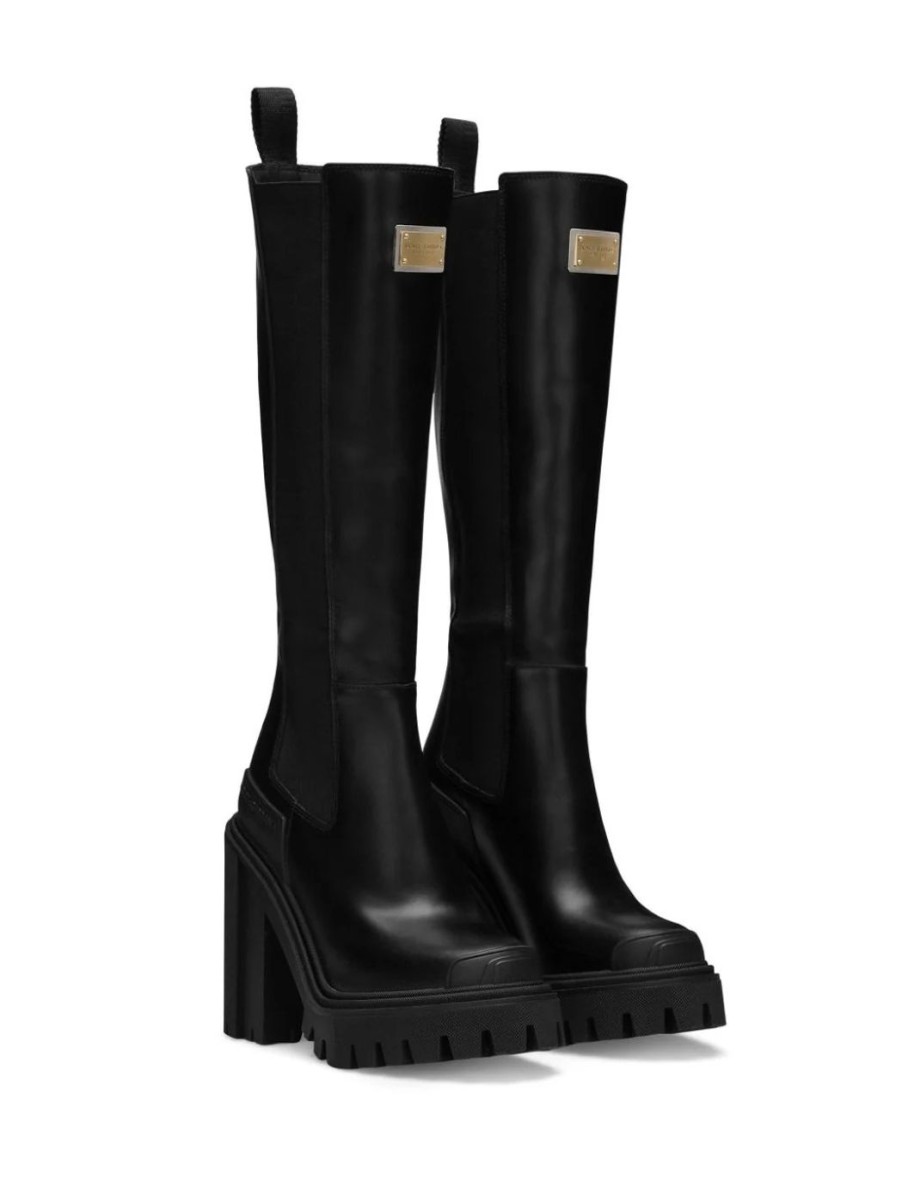 Damen DOLCE & GABBANA Stiefel | Logo Stiefel