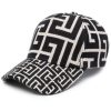 Herren BALMAIN Mutzen, Caps & Hute | Kappe Aus Monogramm-Jacquard