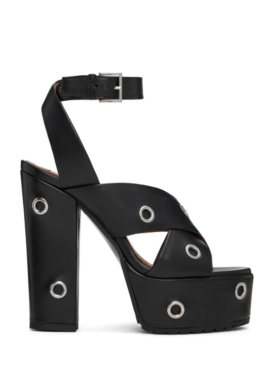 Damen ALAÏA Hohe Sandalen | Eyelets Sandalen