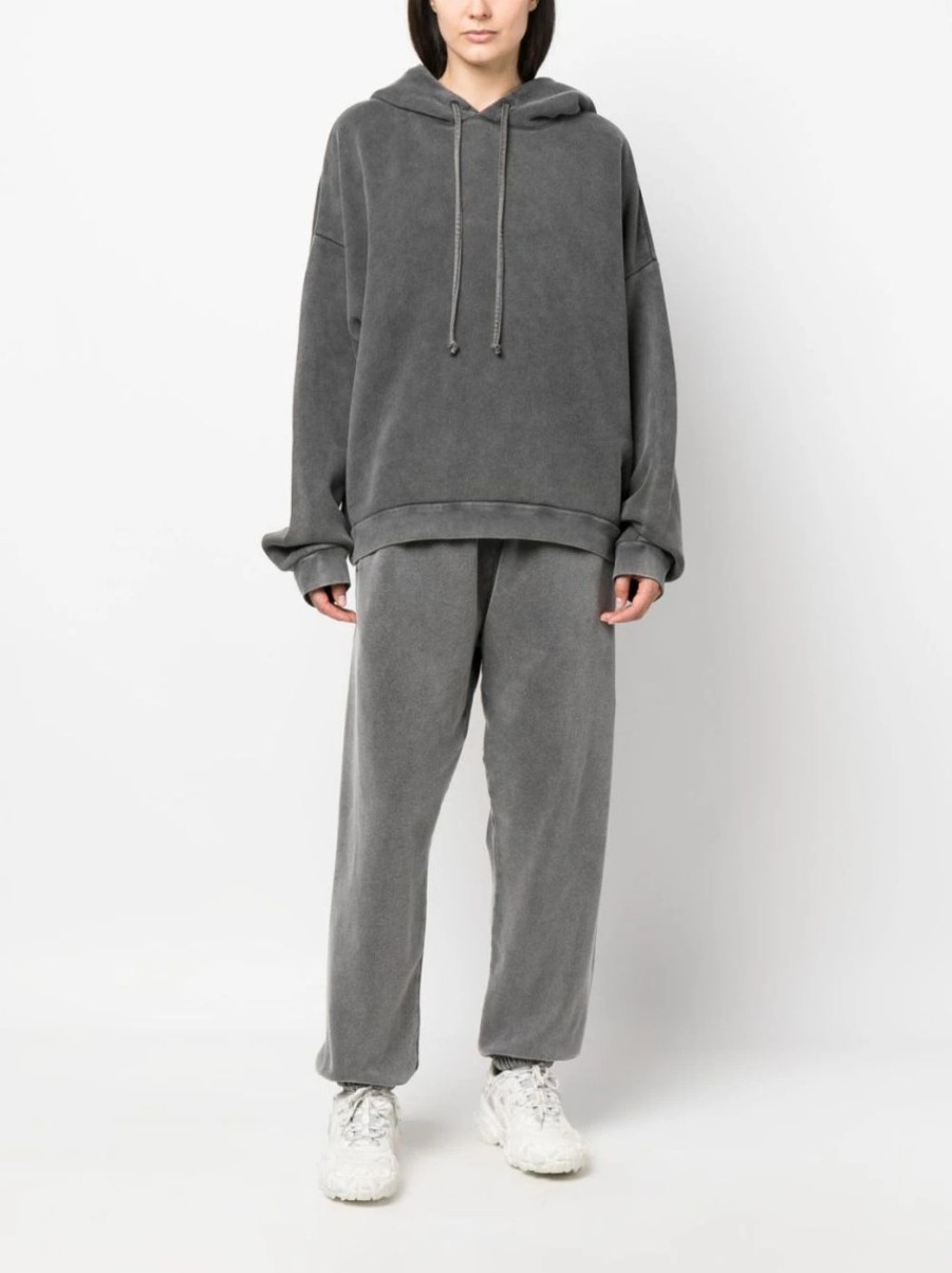 Damen ACNE STUDIOS Sweatshirts & Hoodies | Hoodie Mit Logo-Stickerei