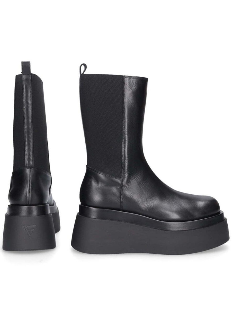 Damen GIAMPAOLO VIOZZI Bikerboots | Chelsea Becca Boots In Schwarz