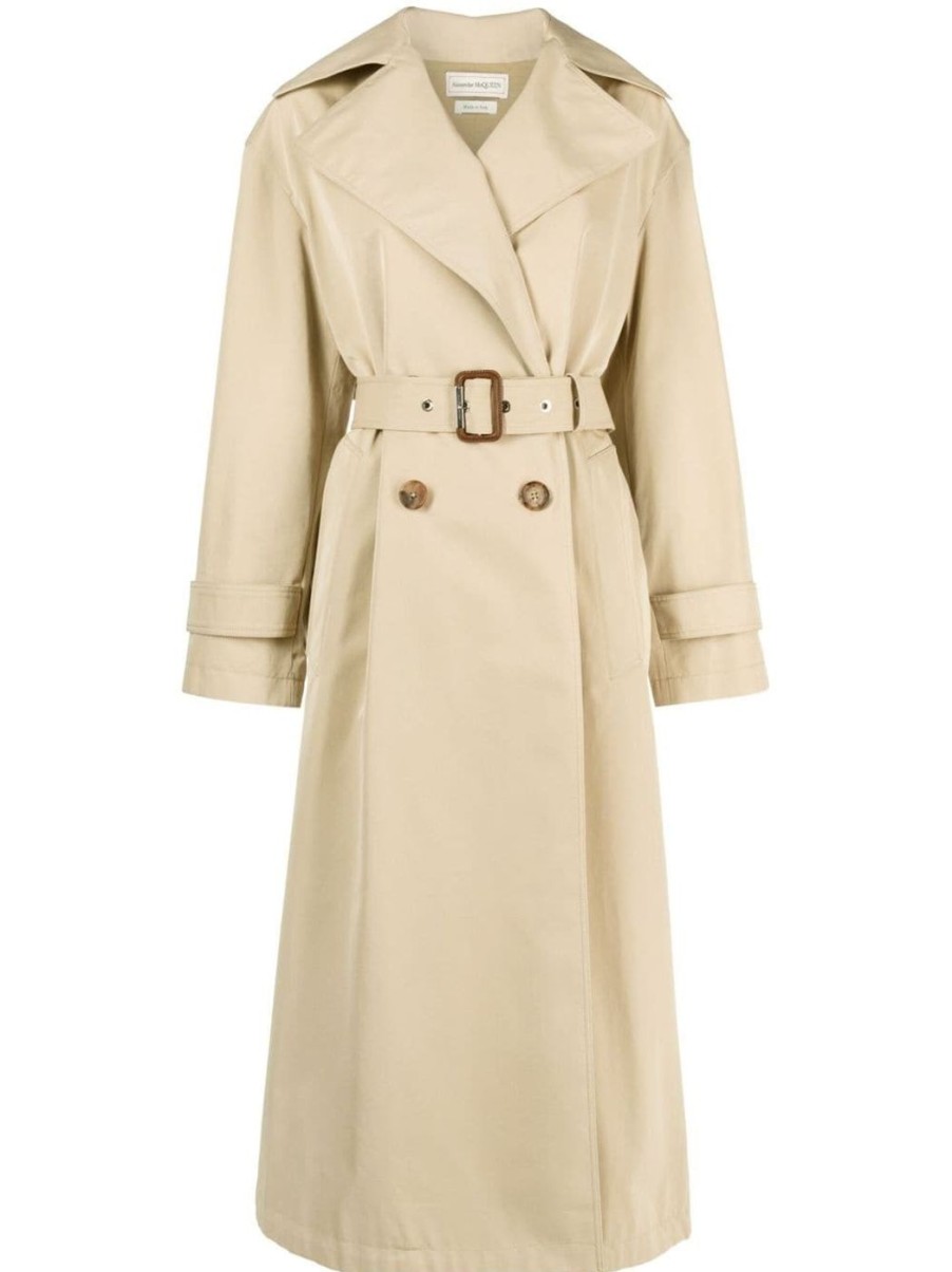 Damen ALEXANDER MCQUEEN Mantel | Oversized Trenchcoat