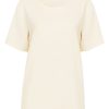 Damen CHLOÉ T-Shirts | Klassisches T-Shirt In Beige