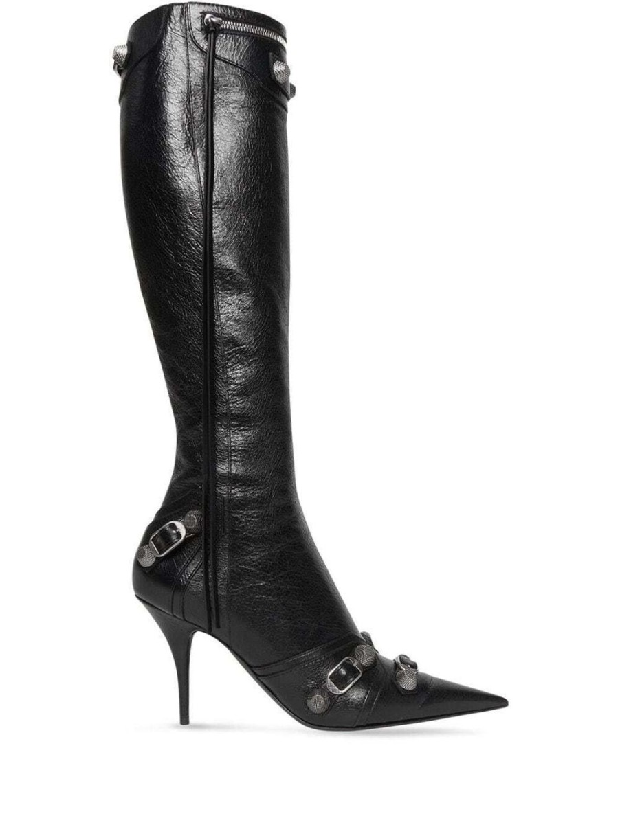 Damen BALENCIAGA Stiefel | Cagole Stiefel 90Mm