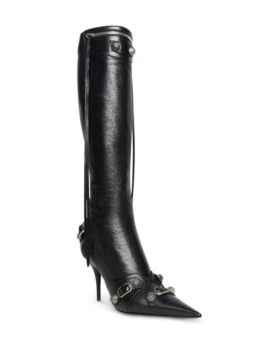 Damen BALENCIAGA Stiefel | Cagole Stiefel 90Mm