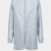 Herren MAISON MARGIELA Hemden | Gestreiftes Hemd In Hellblau