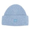 Damen ACNE STUDIOS Mutzen & Hute | Beanie Mit Kleinem Face-Logo