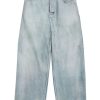 Damen BALENCIAGA Hosen & Jumpsuits | Denim Size Sticker Baggy Hose