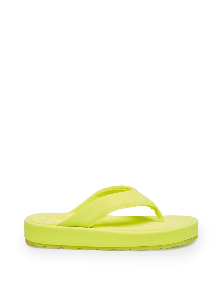 Damen BETTINA VERMILLON Flip Flops & Zehensandalen | Anastasia Flip-Flops In Neongelb