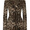 Damen DOLCE & GABBANA Blazer | Blazer Mit Leoparden-Print