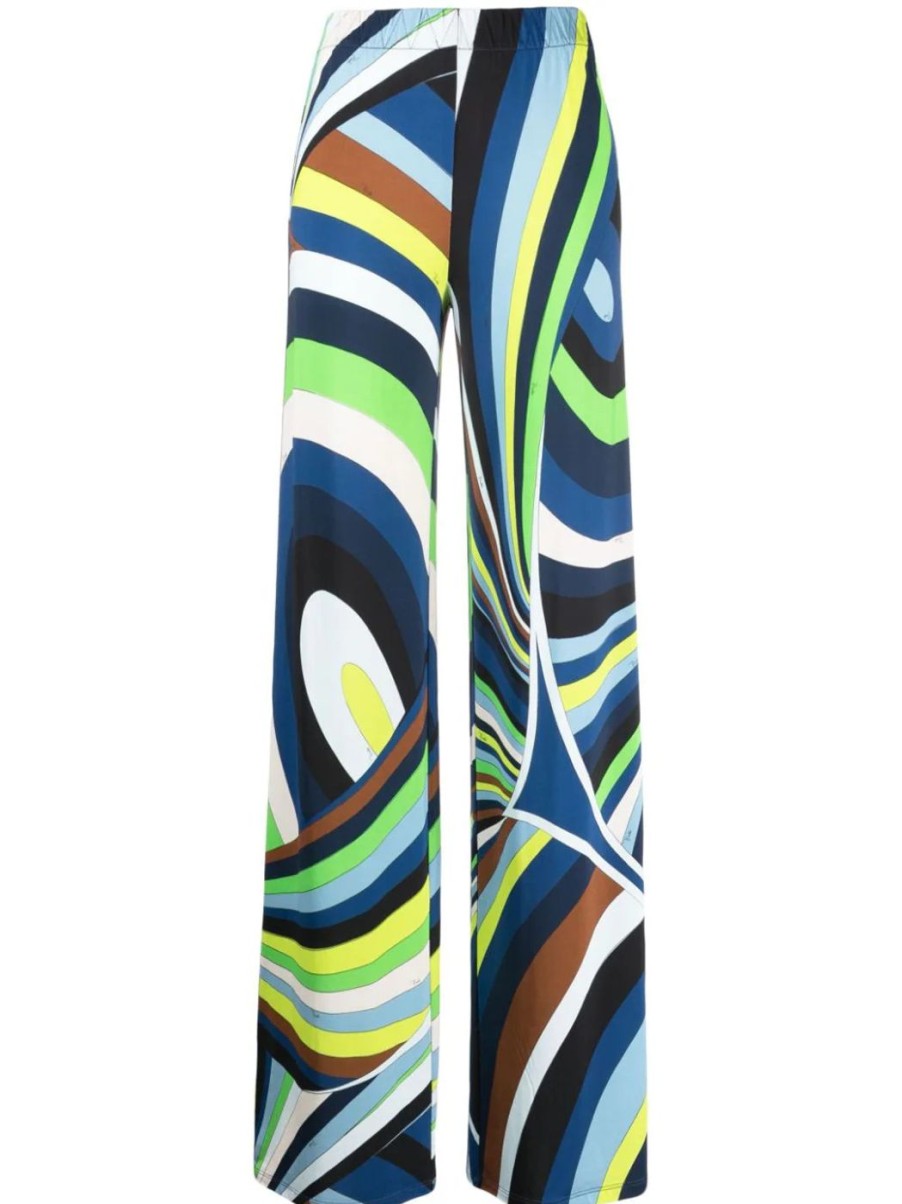 Damen PUCCI Hosen & Jumpsuits | Hose Mit Iride-Print