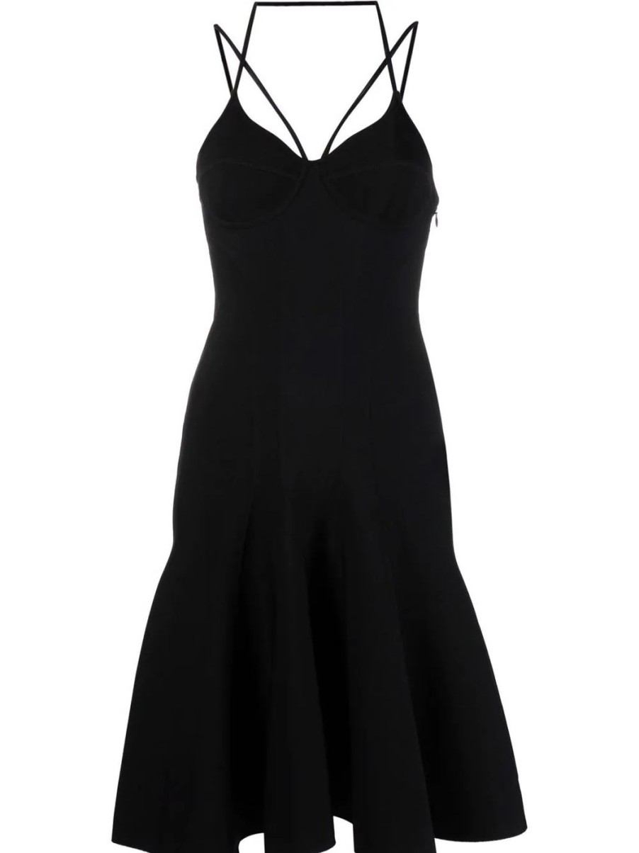 Damen ALEXANDER MCQUEEN Kleider | Kurzes Korsett-Kleid