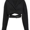 Damen ALAÏA Sweatshirts & Hoodies | Crossed Hoodie