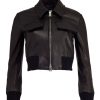 Damen KHAITE Leder | Hector Cropped Jacke