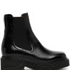 Damen MARNI Bikerboots | Stiefel Mit Geriffelter Sohle