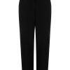 Damen BALMAIN Hosen & Jumpsuits | High-Waist Hose In Schwarz