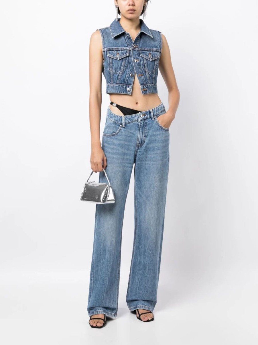 Damen ALEXANDER WANG Hosen & Jumpsuits | Bikini Straight-Jeans