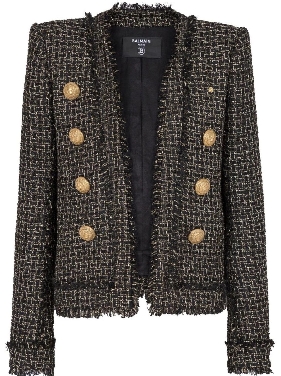 Damen BALMAIN Blazer | Tweed-Blazer