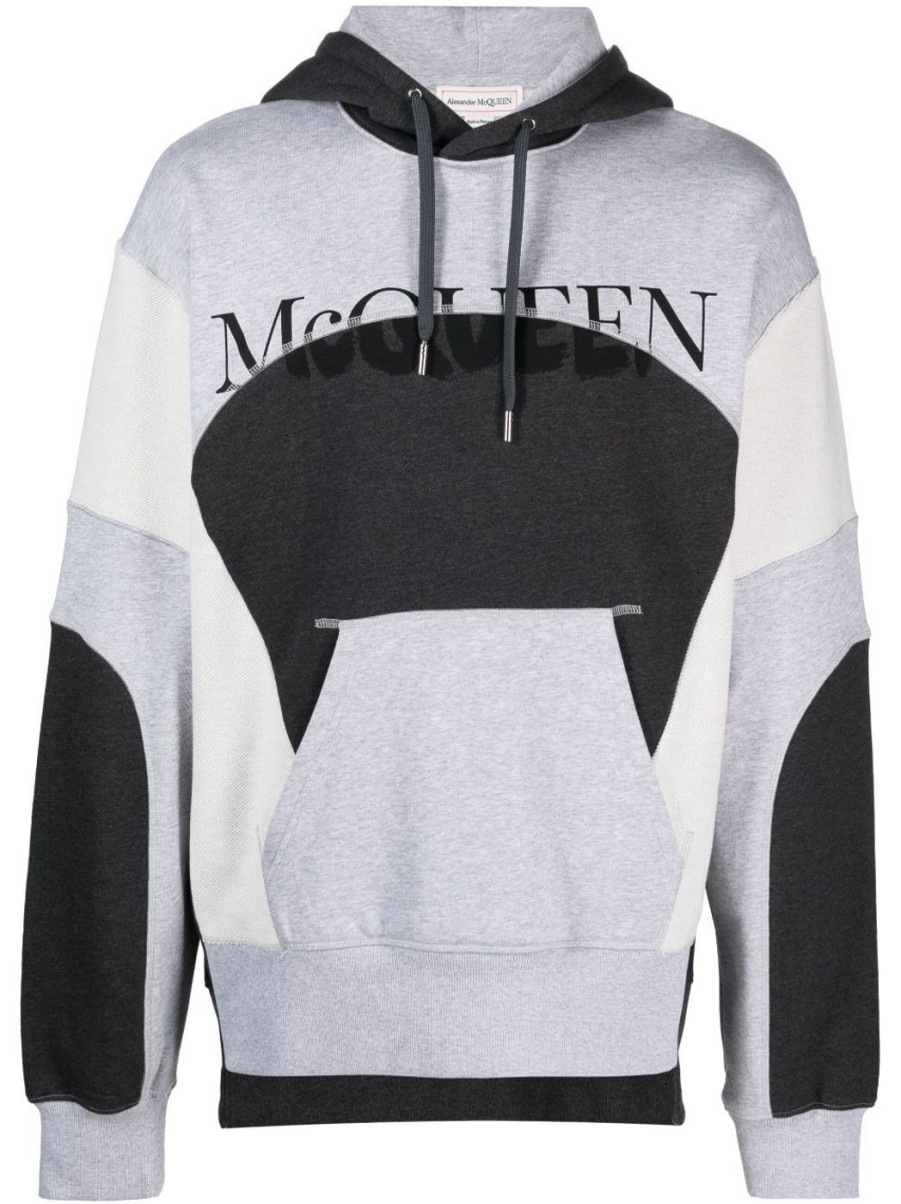 Herren ALEXANDER MCQUEEN Sweatshirts & Hoodies | Hoodie Mit Logo-Print