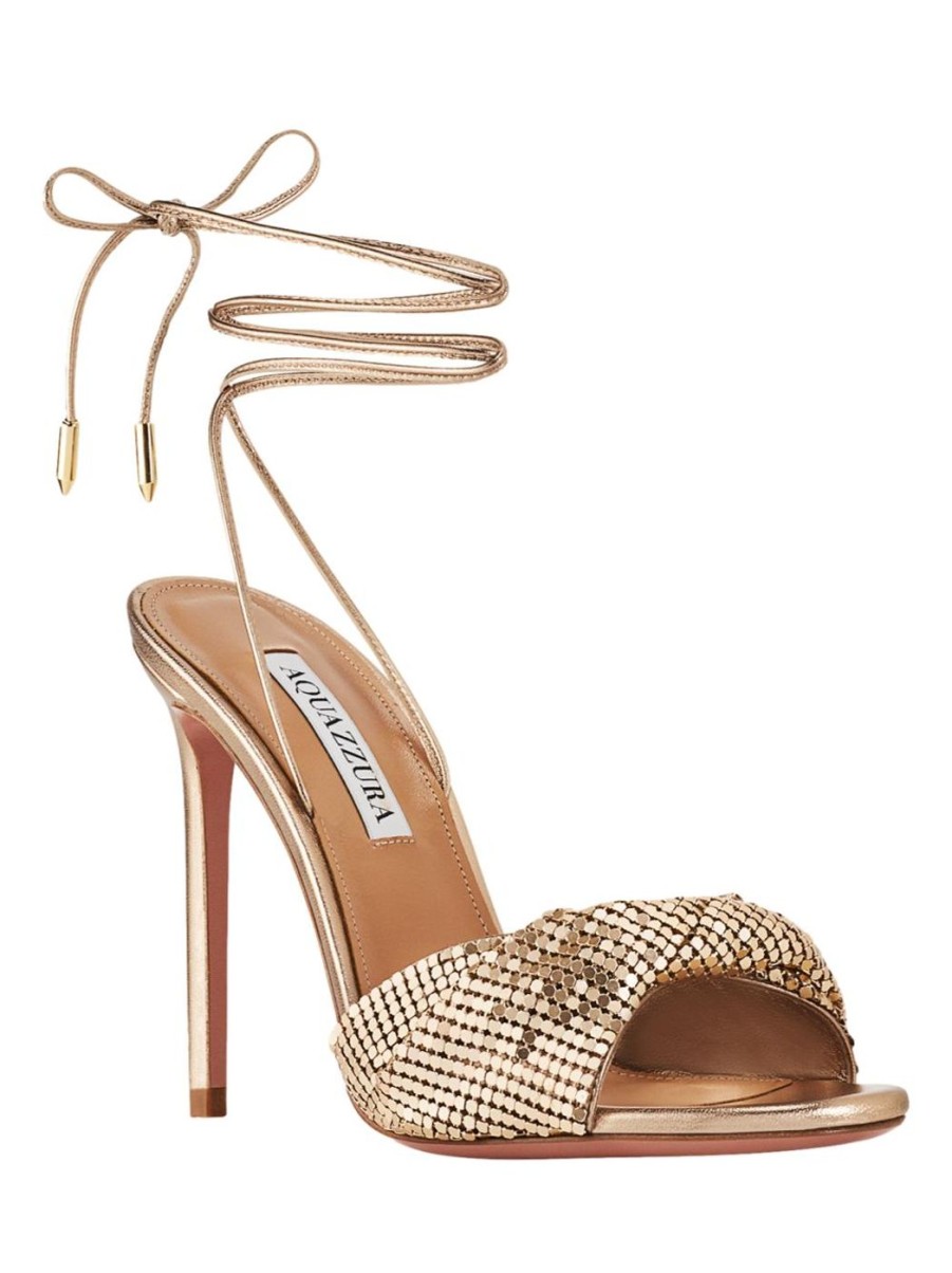 Damen AQUAZZURA Hohe Sandalen | Twist Sandale 105 Mm