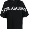 Herren DOLCE & GABBANA T-Shirts & Polo-Shirts | Logo T-Shirt Mit 3D-Patch