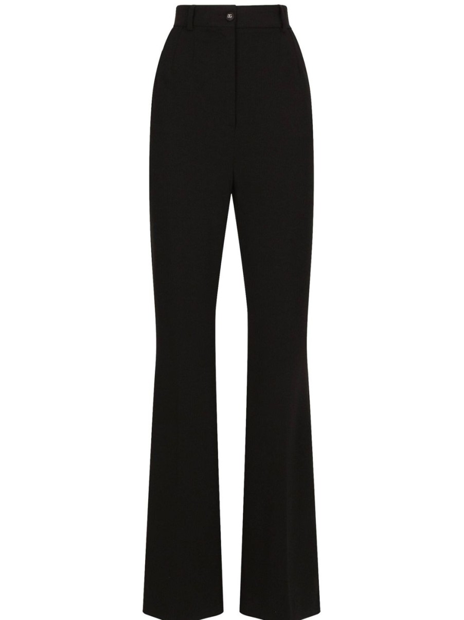 Damen DOLCE & GABBANA Hosen & Jumpsuits | Ausgestellte Jerseyhose