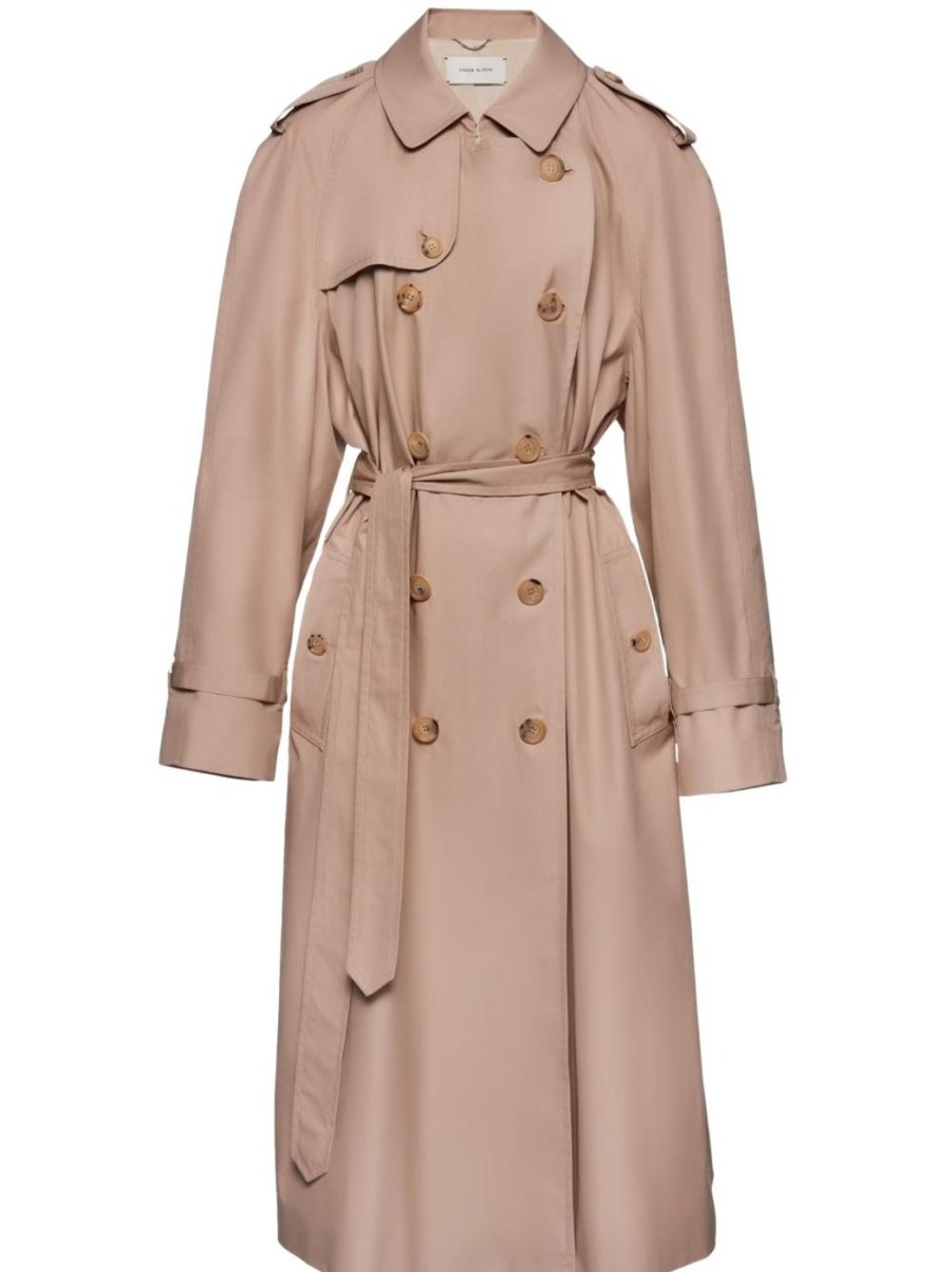 Damen MAGDA BUTRYM Mantel | Zweireihiger Trenchcoat