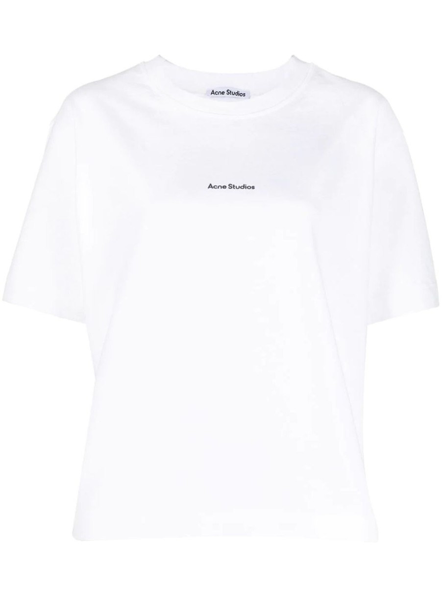 Damen ACNE STUDIOS T-Shirts | Reverse Logo T-Shirt