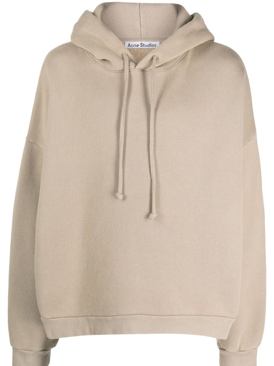 Damen ACNE STUDIOS Sweatshirts & Hoodies | Hoodie Mit Logo-Stickerei