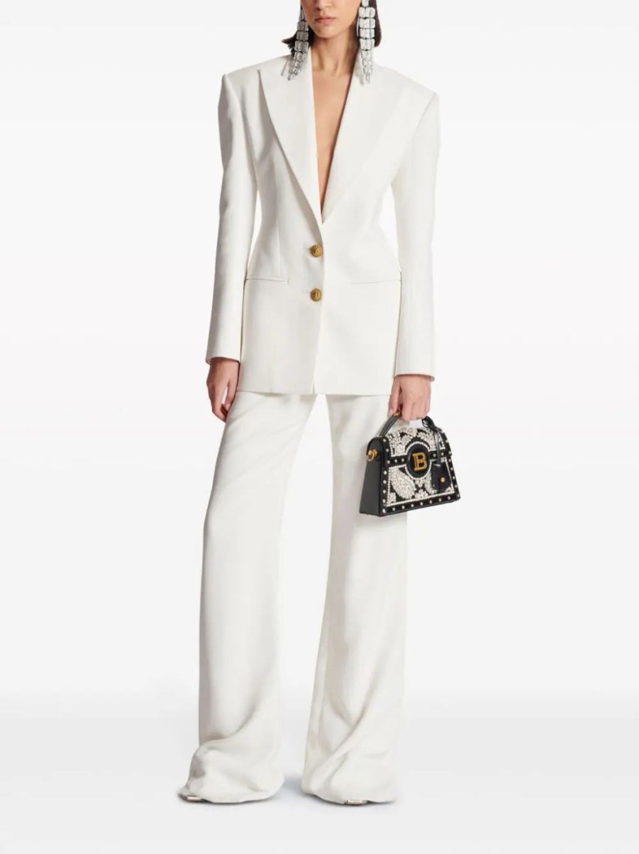 Damen BALMAIN Blazer | Crepe Blazer