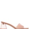 Damen GIANVITO ROSSI Mules Hoch | Cosmic Mule Mit Glas-Heel