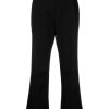 Damen JIL SANDER Hosen & Jumpsuits | Cropped-Hose Mit Hohem Bund