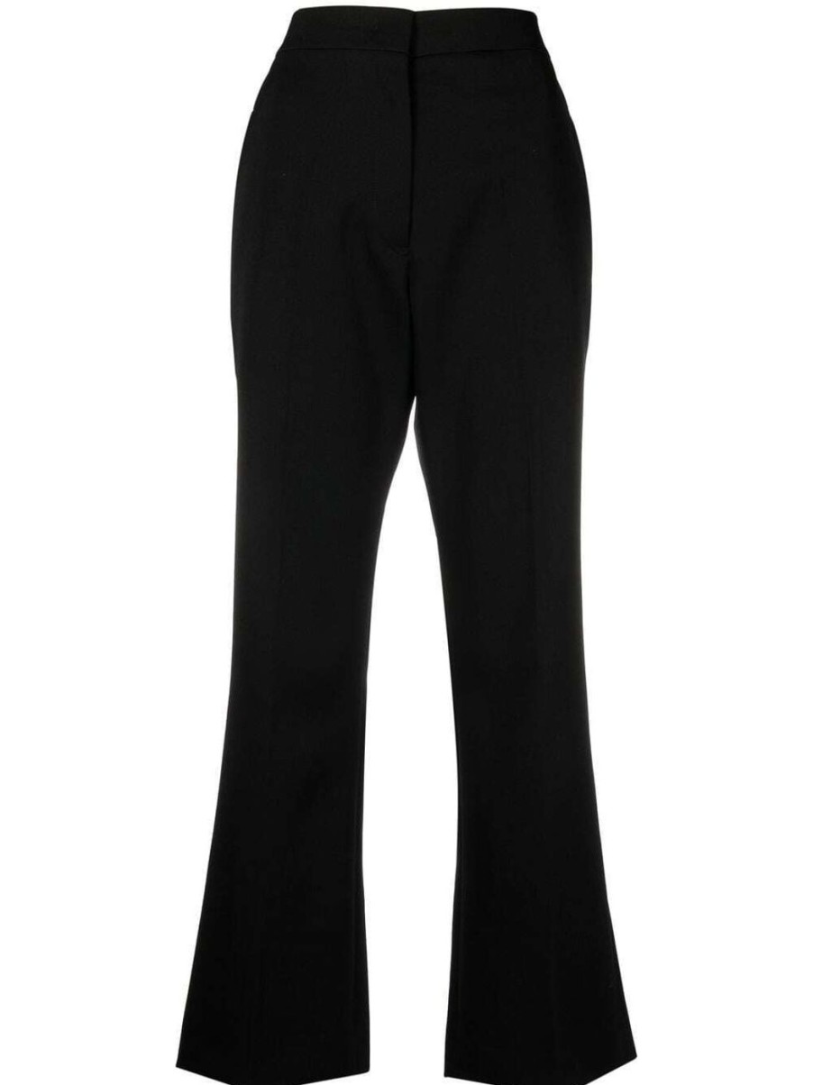 Damen JIL SANDER Hosen & Jumpsuits | Cropped-Hose Mit Hohem Bund