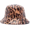 Damen STAND STUDIO Mutzen & Hute | Bucket Hat "Vida" Mit Leopardenmuster