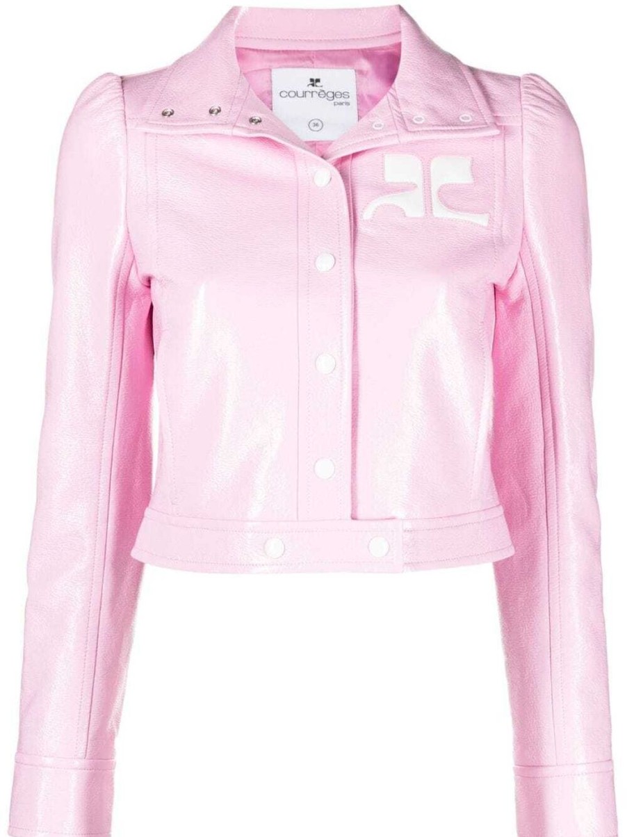 Damen COURRÈGES Leder | Reedition Jacke