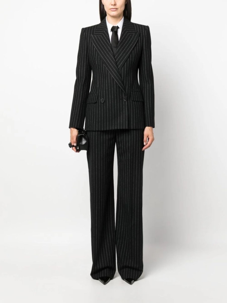 Damen ALEXANDER MCQUEEN Hosen & Jumpsuits | Streifen Hose