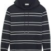 Herren SAINT LAURENT Sweatshirts & Hoodies | Streifen Fleece Hoodie