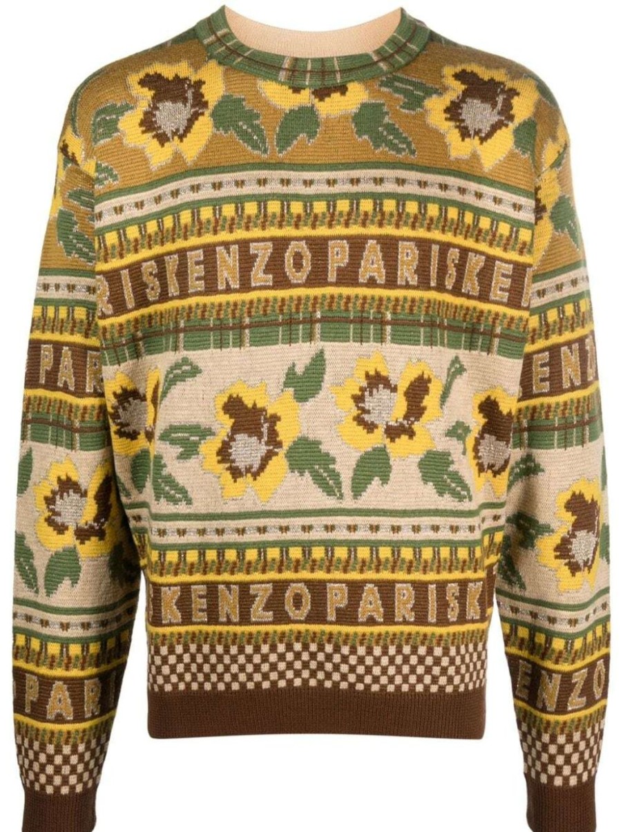 Herren KENZO Sweatshirts & Hoodies | Fairisle Pullover