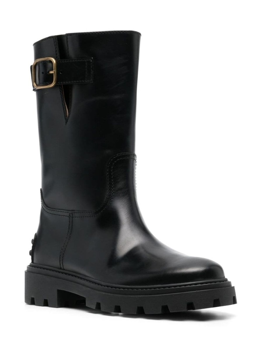 Damen TODS Bikerboots | Gomma Stiefel