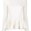 Damen ALEXANDER MCQUEEN Strick | Gerippter Pullover